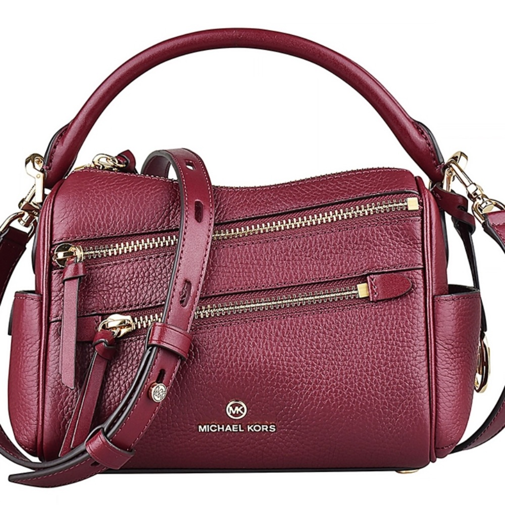 Michael Kors Wine Red Crossbody Bag